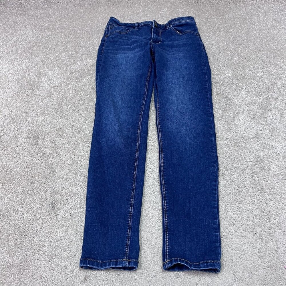 1822 Denim Adrianna Jeans Blue Skinny Pockets Women’s Size 6